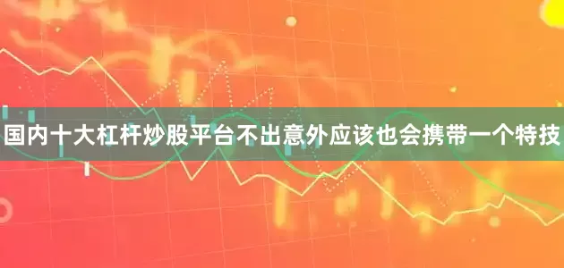 国内十大杠杆炒股平台不出意外应该也会携带一个特技